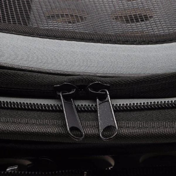 Cat Carrier | Foldable Hard-Top & Mesh Door | For Large Cats