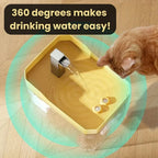 Cat Drinking Fountain | 360° Circulation & Silent Pump | 1.5 L Capacity