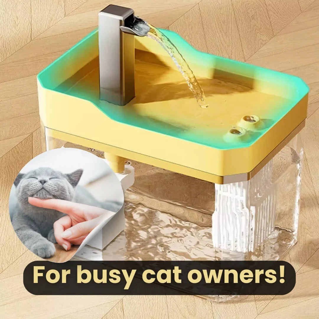 Cat Drinking Fountain | 360° Circulation & Silent Pump | 1.5 L Capacity