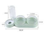 Cat Feeder | Elevated Dual Bowls & Detachable Water Reservoir