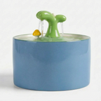 Cat Fountain | Double Filtration & Food-Grade Ceramic | Two Sizes