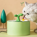 Cat Fountain | Double Filtration & Food-Grade Ceramic | Two Sizes