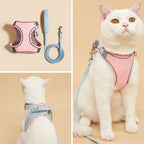 Cat Harness | Escape-Proof & Breathable Fabric | Adjustable Straps