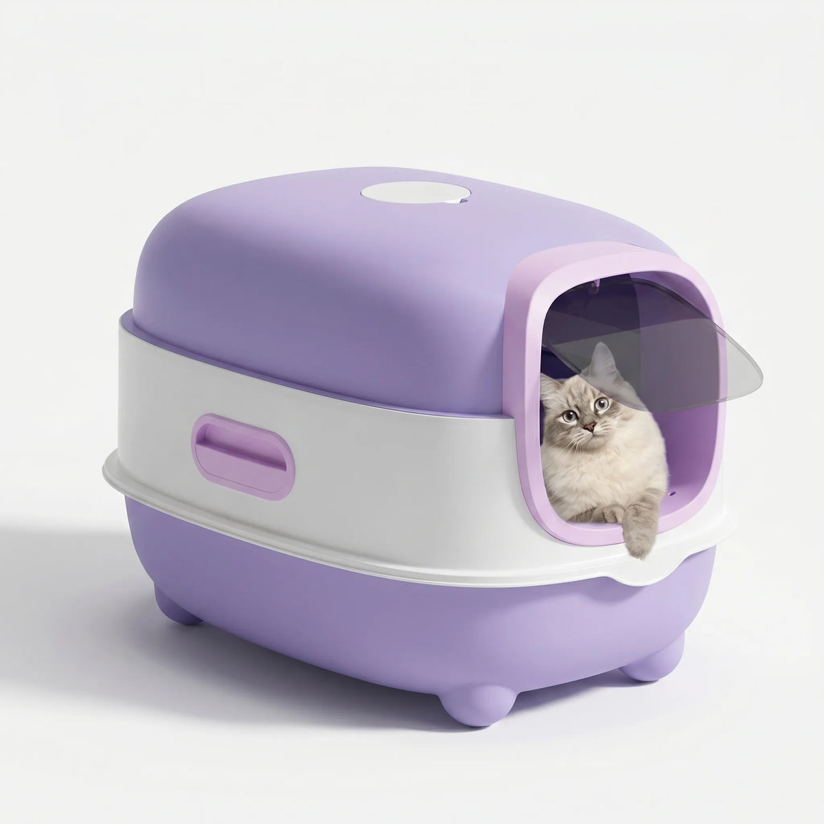 Cat Litter Box | Fully Enclosed & UV-Disinfecting | XL