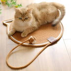 Cat Scratching Mat | Durable Cotton Rope & Furniture Protection | 42.5 cm