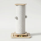 Cat Scratching Post | Natural Sisal & Solid Wood | 60/80 cm