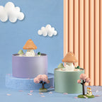 Cat Water Fountain | Ceramic Mushroom & 5-Stage Filtration