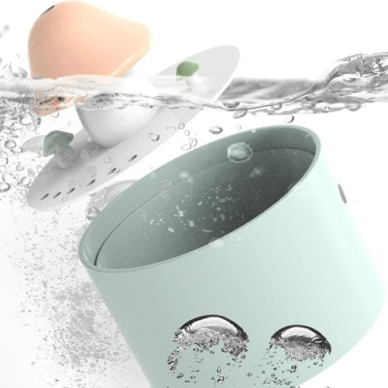 Cat Water Fountain | Ceramic Mushroom & 5-Stage Filtration