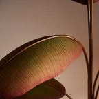 Ceiling Chandelier | Banana Leaf Design & Integrated LED