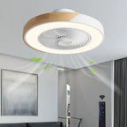 Ceiling Fan | Bladeless Dimmable LED & Remote-Controlled | 50 cm