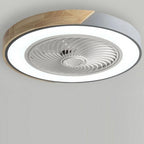 Ceiling Fan | Bladeless Dimmable LED & Remote-Controlled | 50 cm
