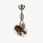 Ceiling Fan | Cage Design & Tilting Head | 30 cm