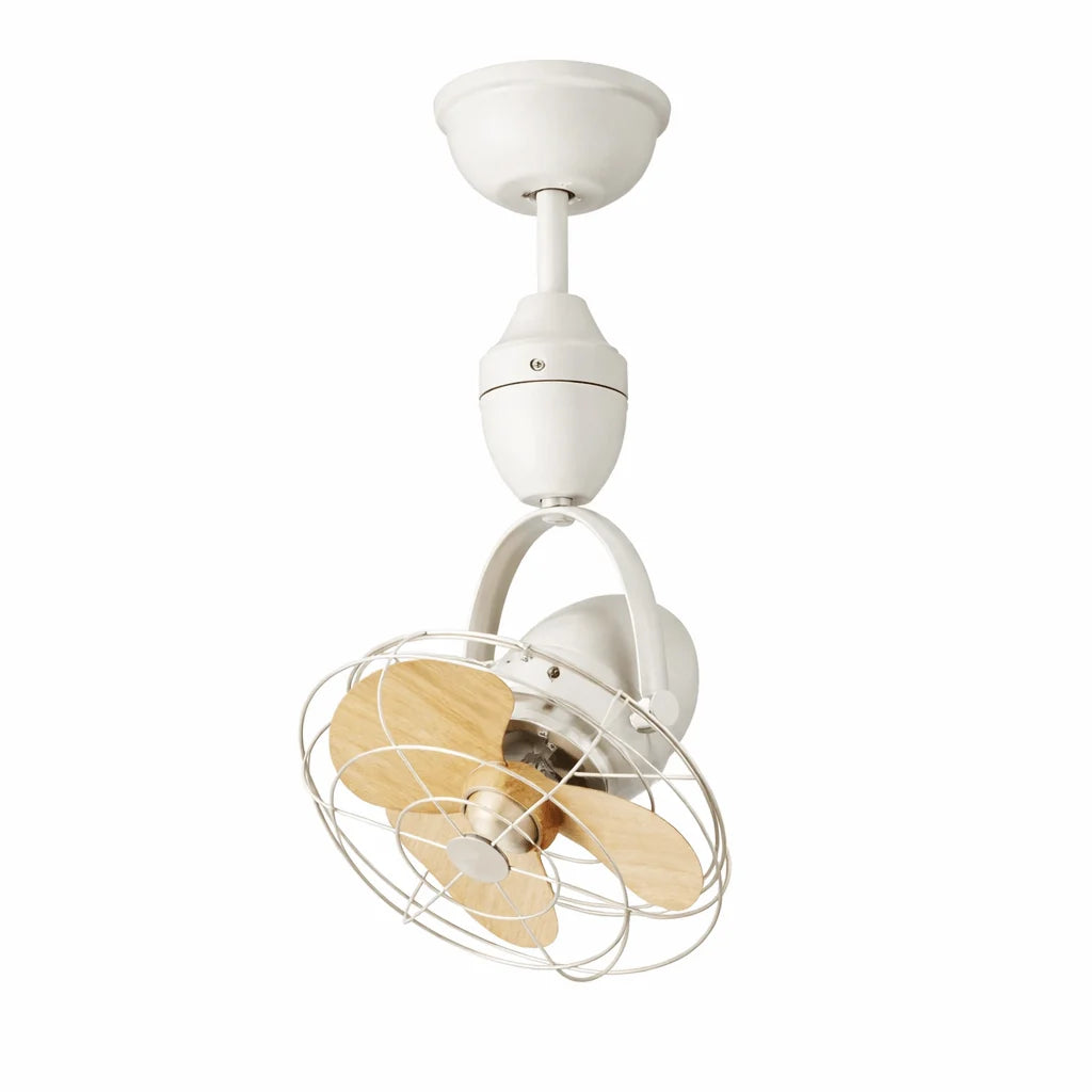 Ceiling Fan | Cage Design & Tilting Head | 30 cm