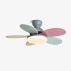 Ceiling Fan Light | Wooden Blades & Integrated LED | Ø90/100 cm