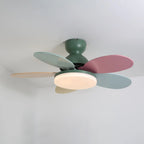 Ceiling Fan Light | Wooden Blades & Integrated LED | Ø90/100 cm