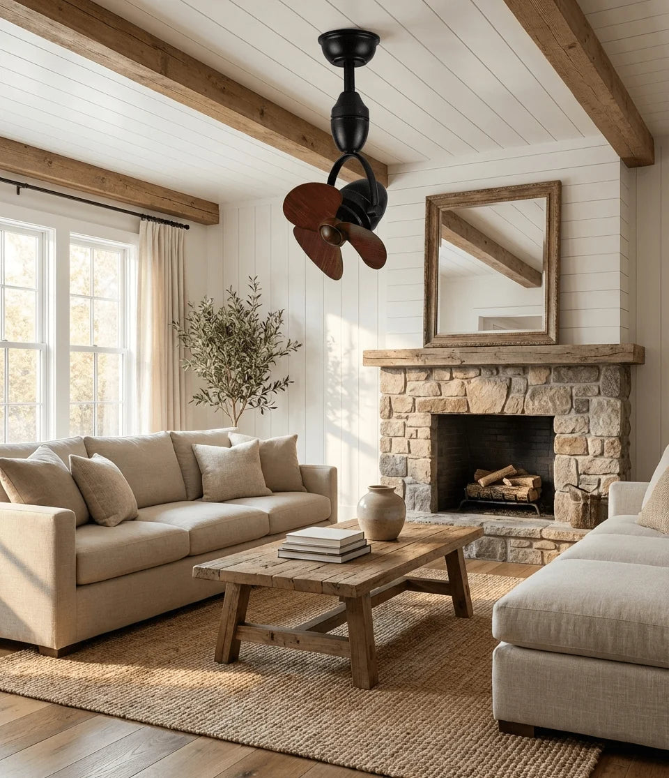 Ceiling Fan | Pivoting, Remote Control & 6-Speed