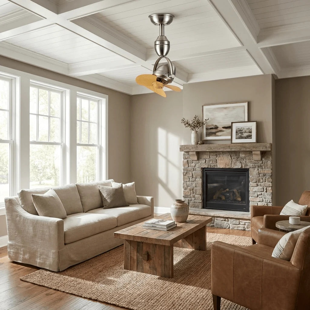 Ceiling Fan | Pivoting, Remote Control & 6-Speed