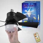Ceiling Fan With LED Light | Remote Control