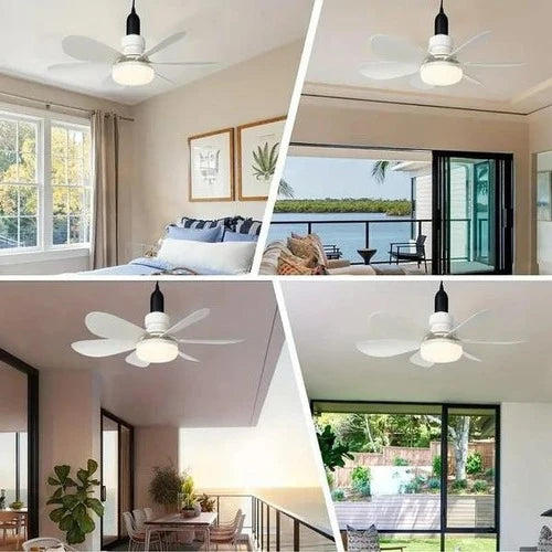 Ceiling Fan With LED Light | Remote Control