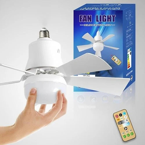 Ceiling Fan With LED Light | Remote Control