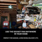 Ceiling Fan With LED Light | Remote Control