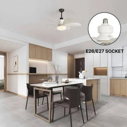 Ceiling Fan With LED Light | Remote Control