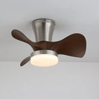 Ceiling Fan With Light | Integrated LED & Remote Control | 55 cm Diameter