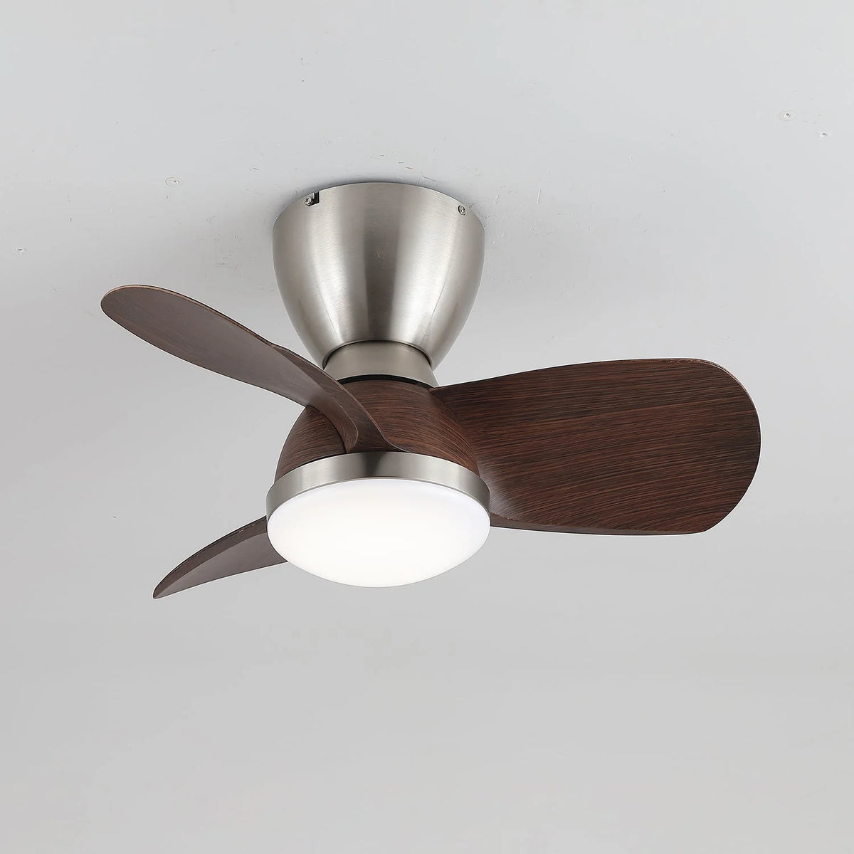 Ceiling Fan With Light | Integrated LED & Remote | Dia 55 cm