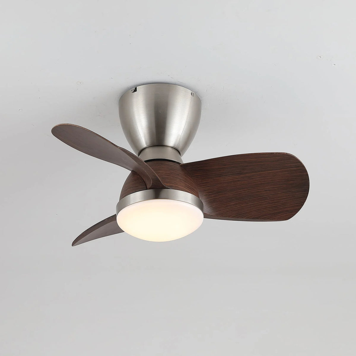 Ceiling Fan With Light | Integrated LED & Remote | Dia 55 cm