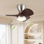 Ceiling Fan With Light | Integrated LED & Remote | Dia 55 cm