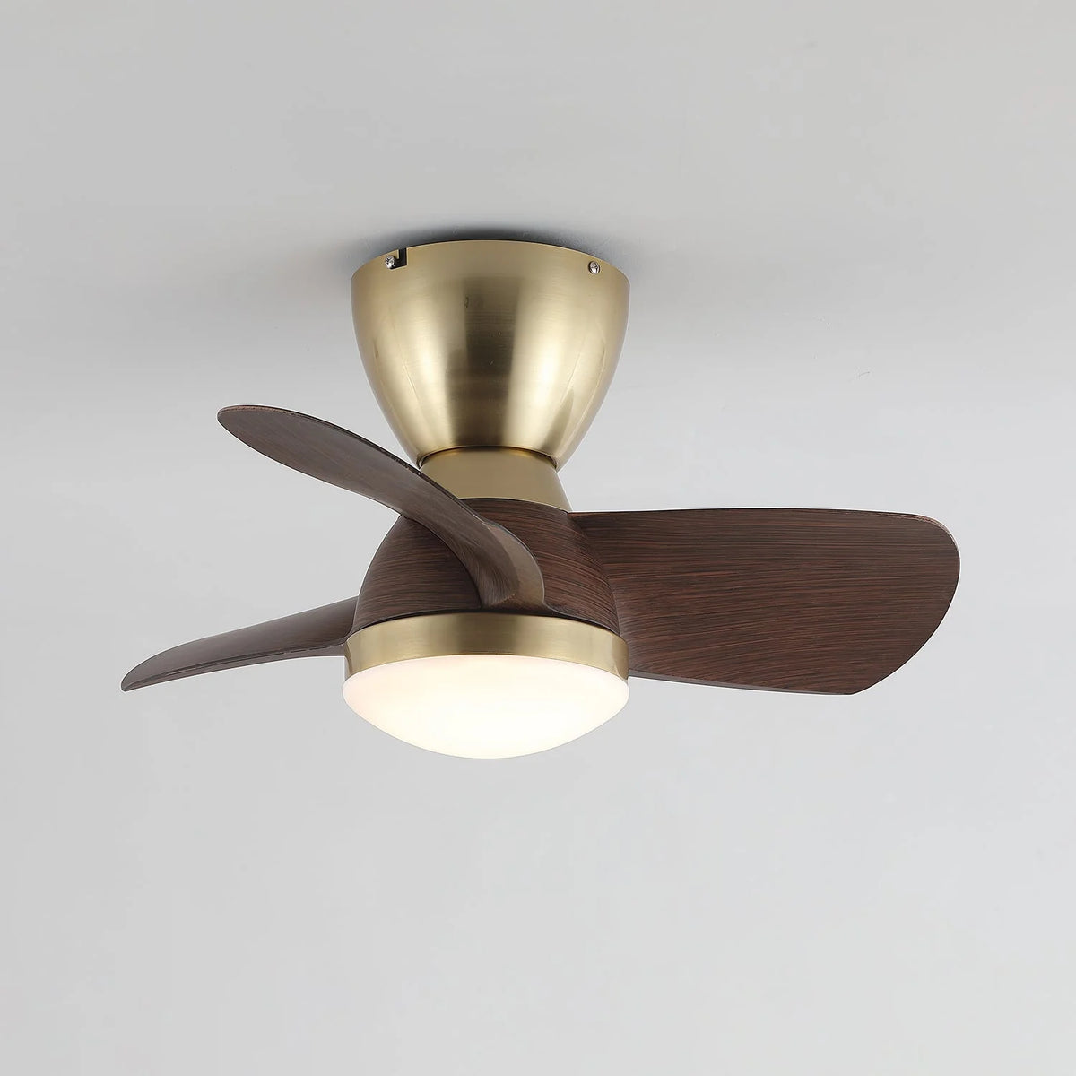 Ceiling Fan With Light | Integrated LED & Remote | Dia 55 cm