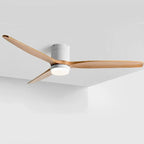 Ceiling Fan With Light | Wood-Inspired Finish & Quiet Inverter Motor