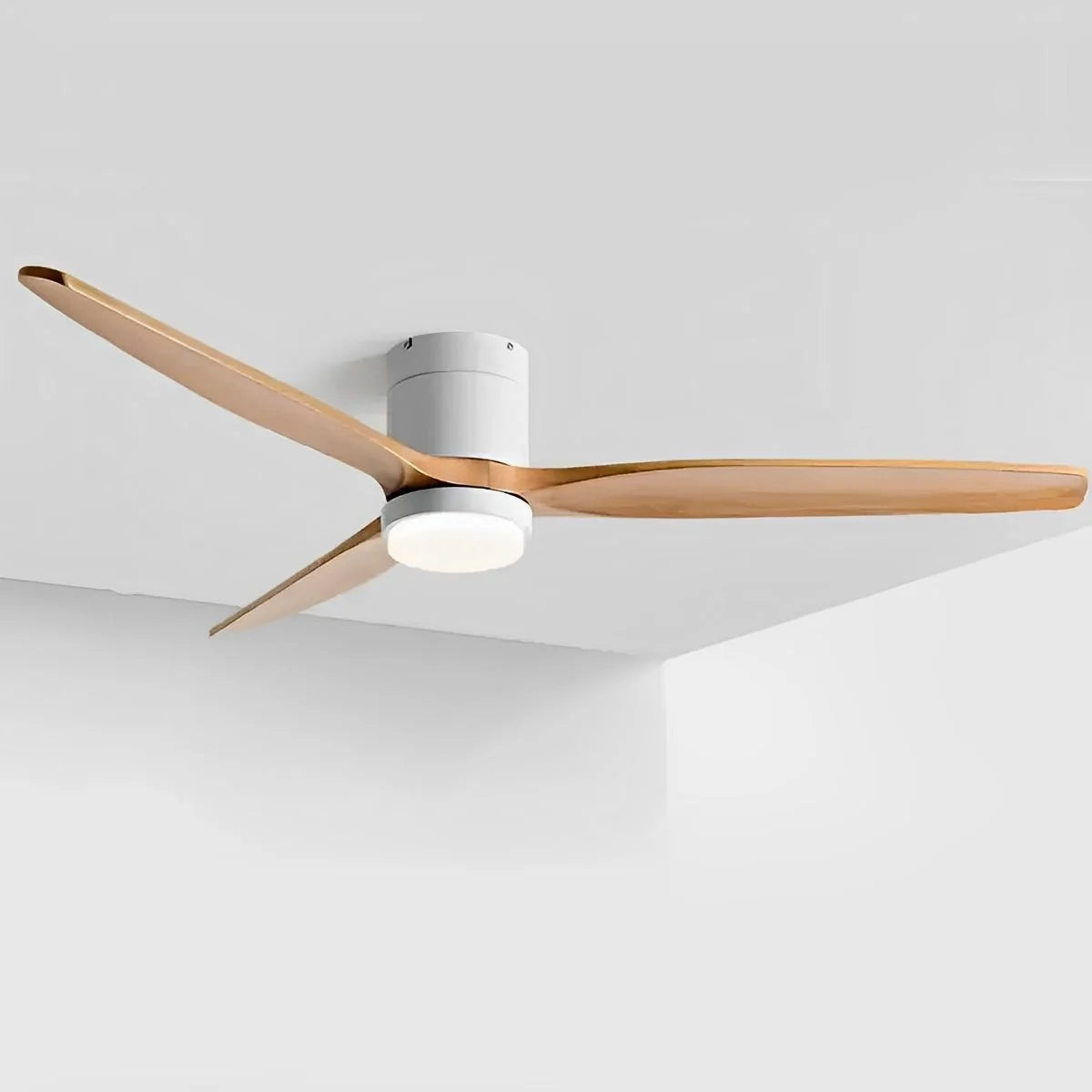 Ceiling Fan With Light | Wood-Inspired Finish & Quiet Inverter Motor