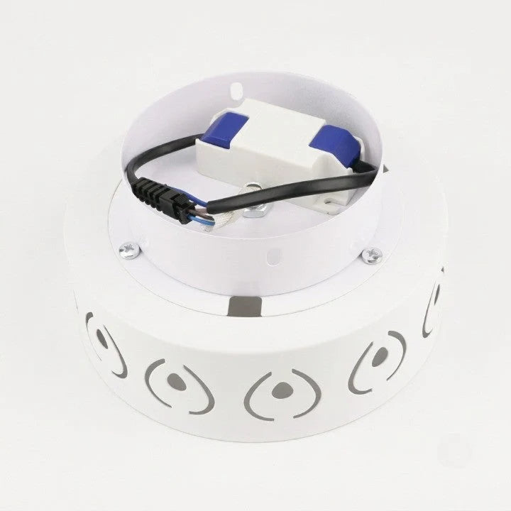Ceiling Lamp | Crystal-Acrylic & Integrated LED | Warm & Cool White
