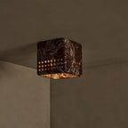Ceiling Lamp | Marble Body & E26/E27 Socket | 15 cm Diameter