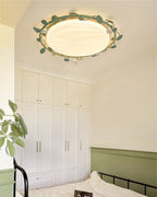 Ceiling Lamp | Rose Wreath Floral & Integrated LED | Ø36–58 cm