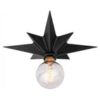 Ceiling Lamp | Star-Shaped Soft LED & Child-Safe | 30 x 30 cm