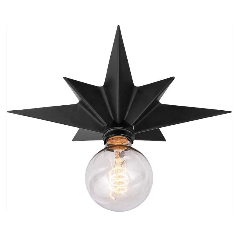 Ceiling Lamp | Star-Shaped Soft LED & Child-Safe | 30 x 30 cm