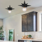 Ceiling Lamp | Star-Shaped Soft LED & Child-Safe | 30 x 30 cm