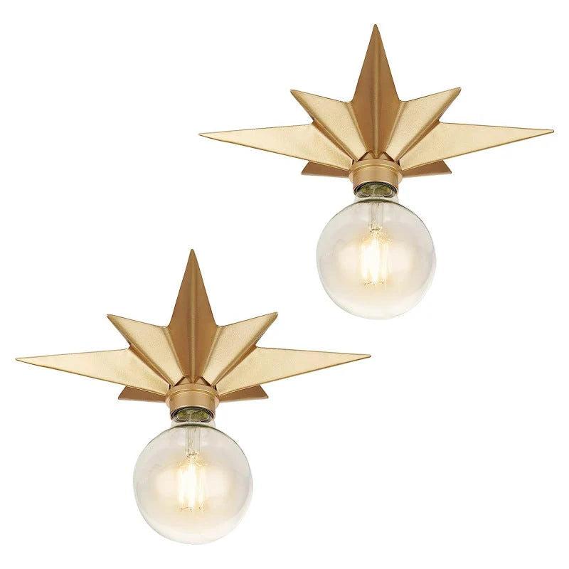 Ceiling Lamp | Star-Shaped Soft LED & Child-Safe | 30 x 30 cm