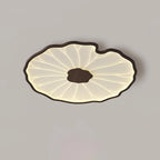 Ceiling Lamp | Walnut Wood-Look & Adjustable LED Color Temperature | Low-Profile