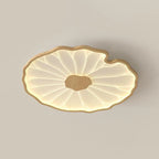 Ceiling Lamp | Walnut Wood-Look & Adjustable LED Color Temperature | Low-Profile