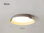 Ceiling Lamp | Wood Effect & Energy Efficient LED | 40 x 40 / 50 x 50 cm