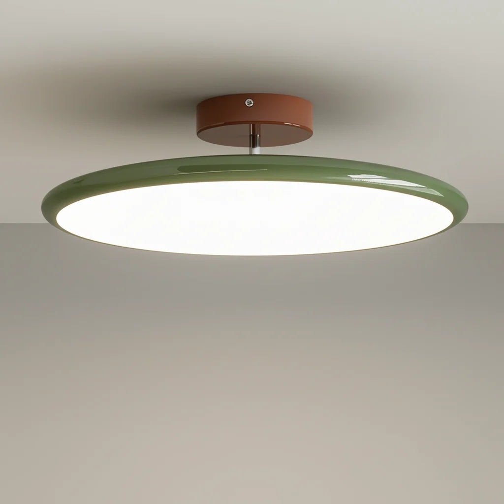 Ceiling Light | Adjustable Head & Integrated LED | Low-Profile Semi-Flush