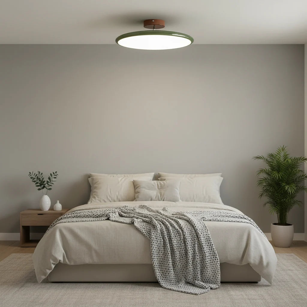 Ceiling Light | Adjustable Head & Integrated LED | Low-Profile Semi-Flush