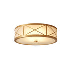 Ceiling Light | Brass & Glass | 35–45 Cm Diameter