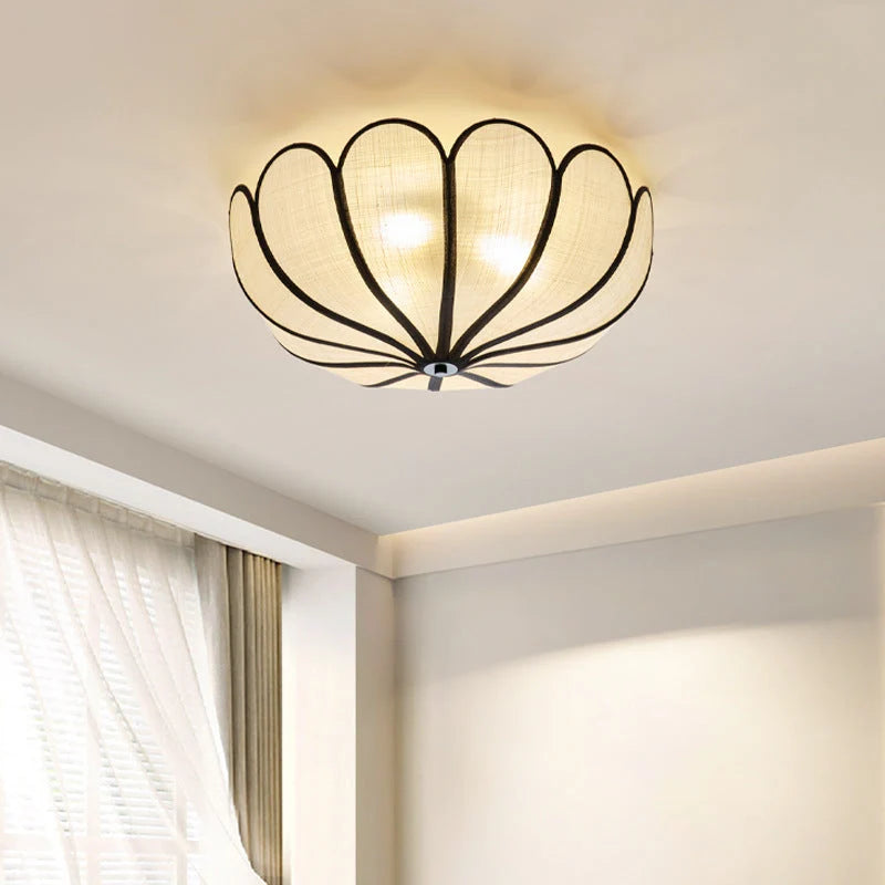 Ceiling Light | Hand-Woven Rattan Shade & Warm Ambient Light | Ø 50/60 cm