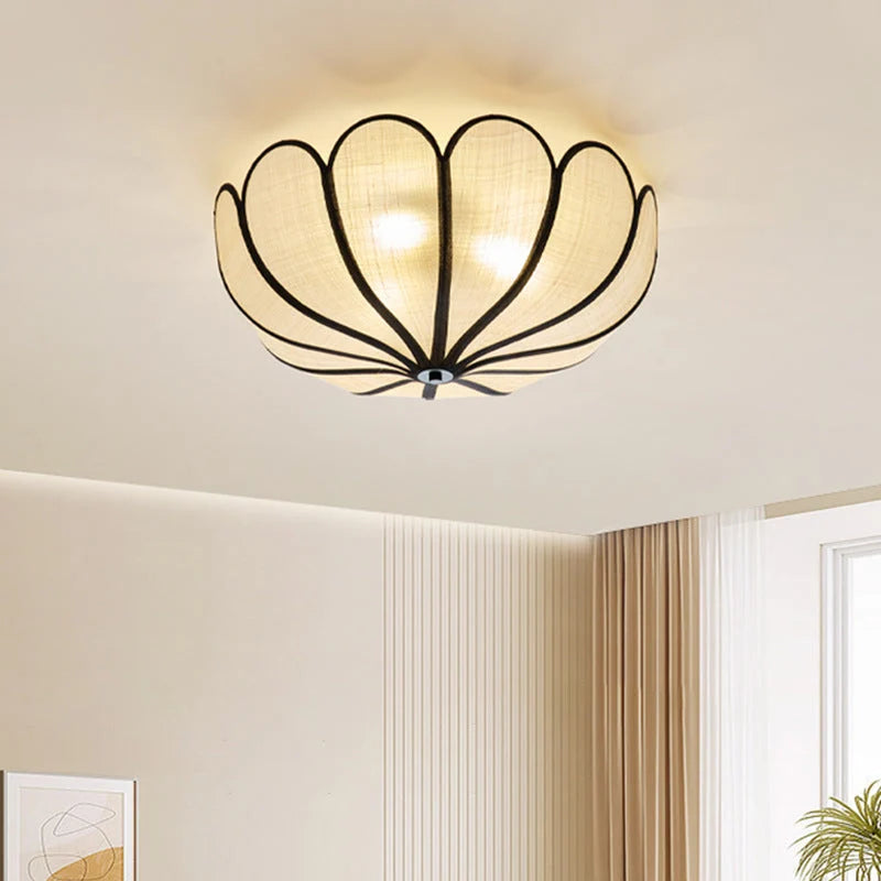 Ceiling Light | Hand-Woven Rattan Shade & Warm Ambient Light | Ø 50/60 cm