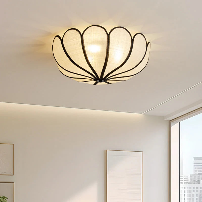 Ceiling Light | Hand-Woven Rattan Shade & Warm Ambient Light | Ø 50/60 cm