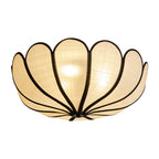 Ceiling Light | Hand-Woven Rattan Shade & Warm Ambient Light | Ø 50/60 cm
